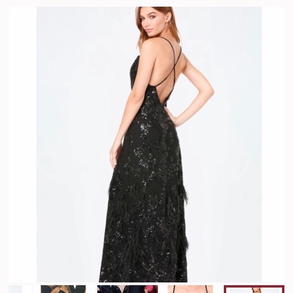 Bebe full length gown - Picture 4 of 4